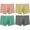 4pcs Men's Underwear Men's Boxer Shorts Middle-aged and Young Four Cornered Shorts Underwear Boxer Brief