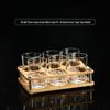 Qianxing Glass Baijiu Shot Glass Set with Scale