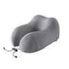 Portable Cooling Ice Silk Memory Foam U-Shaped Neck Pillow - Cervical Support for Office Nap, Flight & Summer Travel