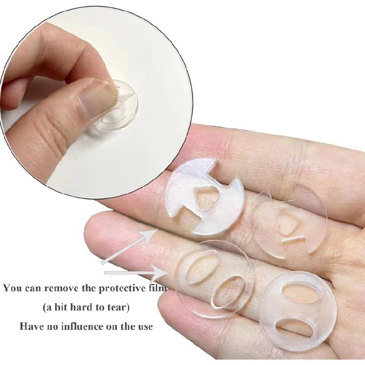 50Pcs Acrylic Buttons Hat Making Fasteners Round Buttons