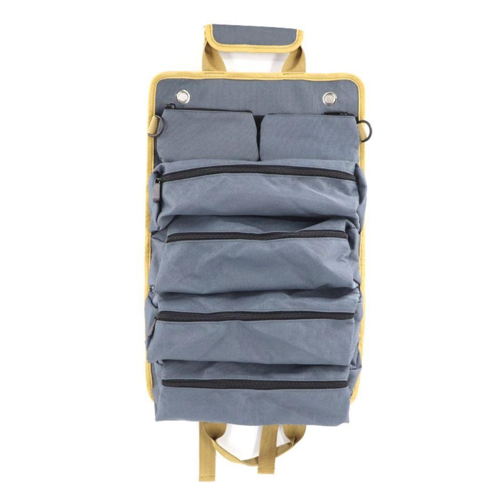 Heavy Duty Tool Roll Organizer Oxford Cloth Wrench Pouch Tool Organizer  Tool Organization
