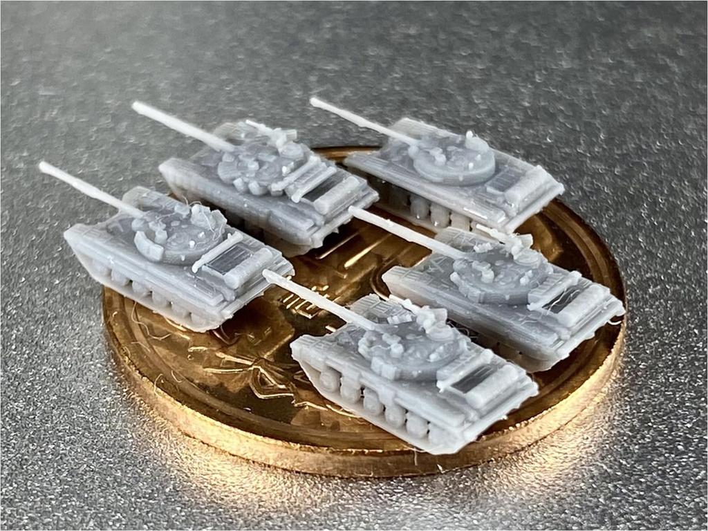 Firestarter 1/700 Modern Russian T-64 Set 3D Printer Kit FS-MR7