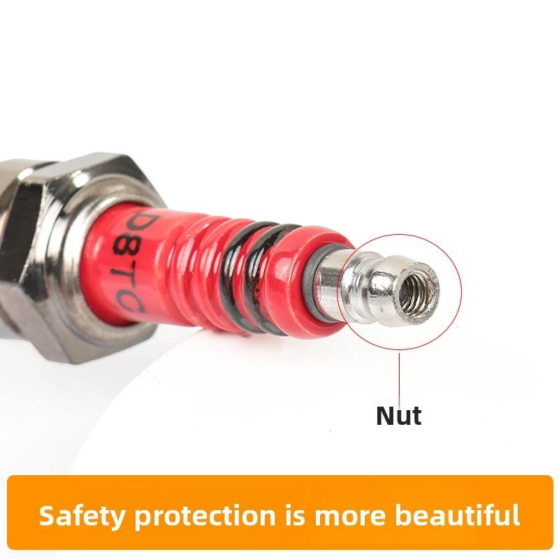 Three-stage spark plugs for scooters, A7TC/D8TC motorcycle models with 125 and 150 horsepower, 100cc universal ignition plugs