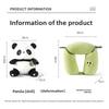 Cartoon U-vormig Kussen Twee-in-één Vervormbaar Kussen Nekkussen Panda Pop Sierkussen Auto Cervicale Wervelkolom Kussen Cadeau
