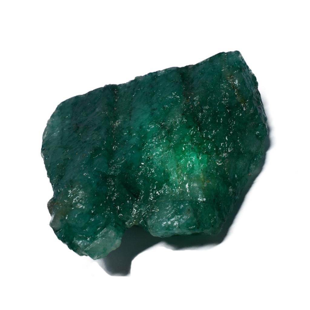Lot Natural Green Emerald 100ct Uncut Rough Certified Loose Gemstones