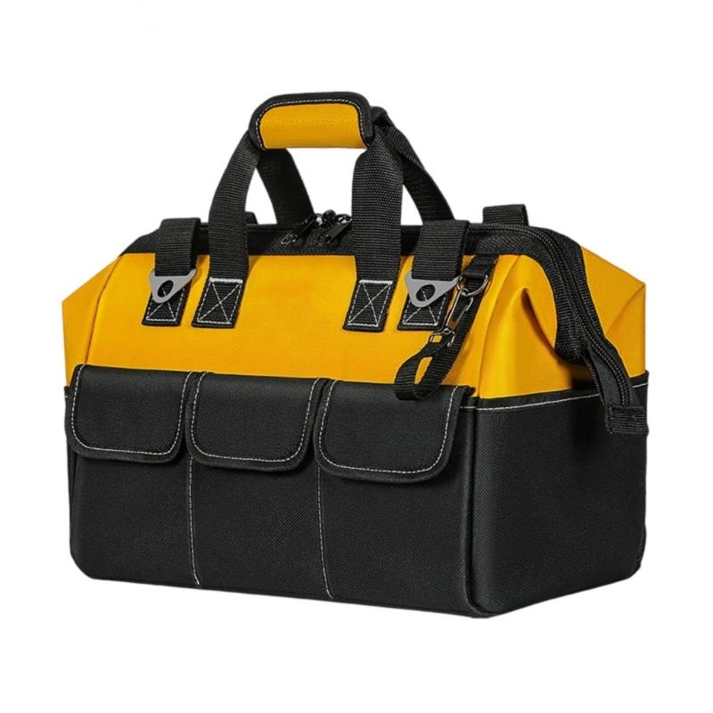 Portable Tool Bag for Men Wide Opening Tool Storage Tool Organizer Bag for Tool Storage Handbag for Screwdriver