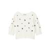 Jill by Jill Stuart Flower Embroidery Compact Red Knit, Women's,