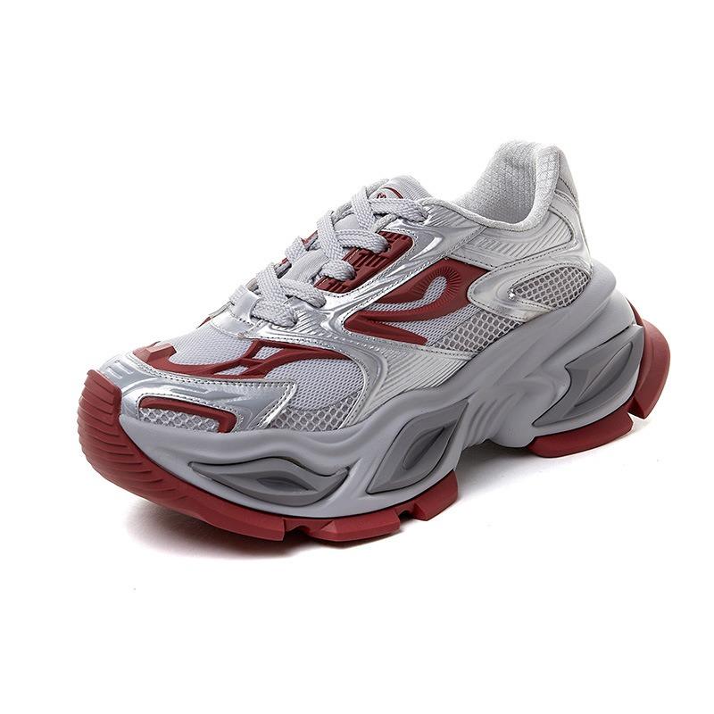 New cross-pupil cat's eye shoes sports and leisure shoes children's spring and summer versatile lightweight height increase women