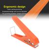 Single Hole Punch Heavy Duty Handheld Edge Banding Punching Pliers Tool For PVC Cards 10mm Flat Oblique Opening