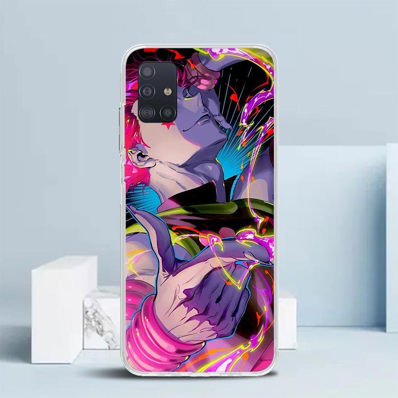 Huner X-Hunters Hisoka Phone Case For Samsung Galaxy A52 A32 A22 A12 A51 A50S A30S A10S Note 20 Ultra 10 S10 Plus A31 A20 A71 A7