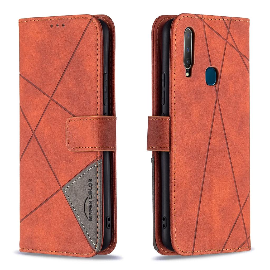 Luxury Wallet Business Magnetic Flip Leather Case For VIVO Y11 Y15 Y12 Y17 Y20 Y51 2020 Y51A Y51S V21 V21E 4G V21E 5G Cover