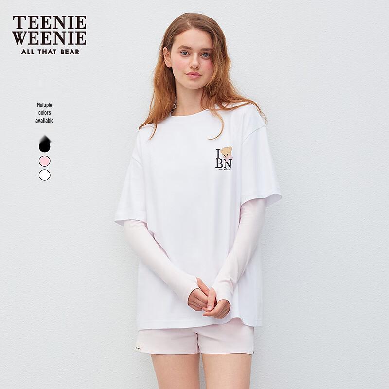 Teenie Weenie Combed Cotton Little Bear Print Short Sleeve T-Shirt S