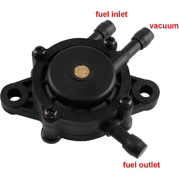 24 393 16-S 597338 Fuel Pump for Kohler 17HP-25HP John Deere Kawasaki Yamaha Golf Cart Riding Lawn Mower Small Engine Cub Cadet Mikuni Predator 212