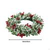 Artificial Christmas Wreath for Front Door Outdoor Holiday Garland Fireplace Home Living Room