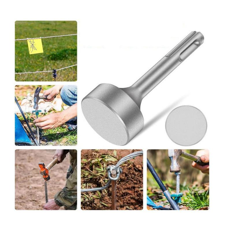 85mm Heavy Duty Steel Drill Bit Driver Ground Rod Driver Wear Resistant Wide Compatibility Ground Rod Bits Socket For Rotar