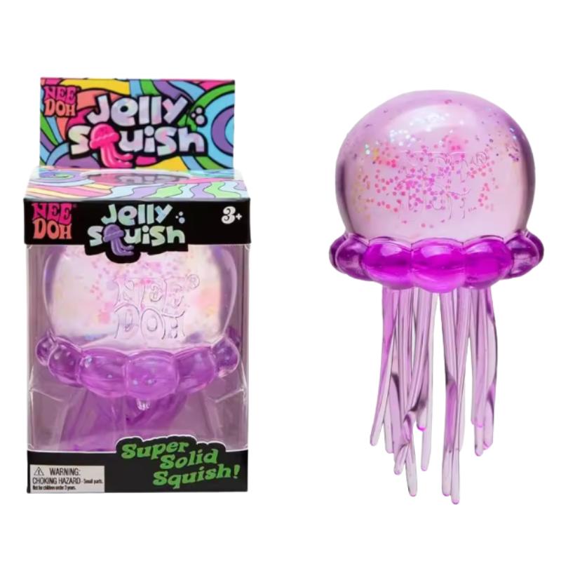 Verschiedene Farben Needoh Quallen Fusselball Squishy Niedliches Quallen Design Stressabbau Entspannung Spiel Spaß Spielzeug Geschenk