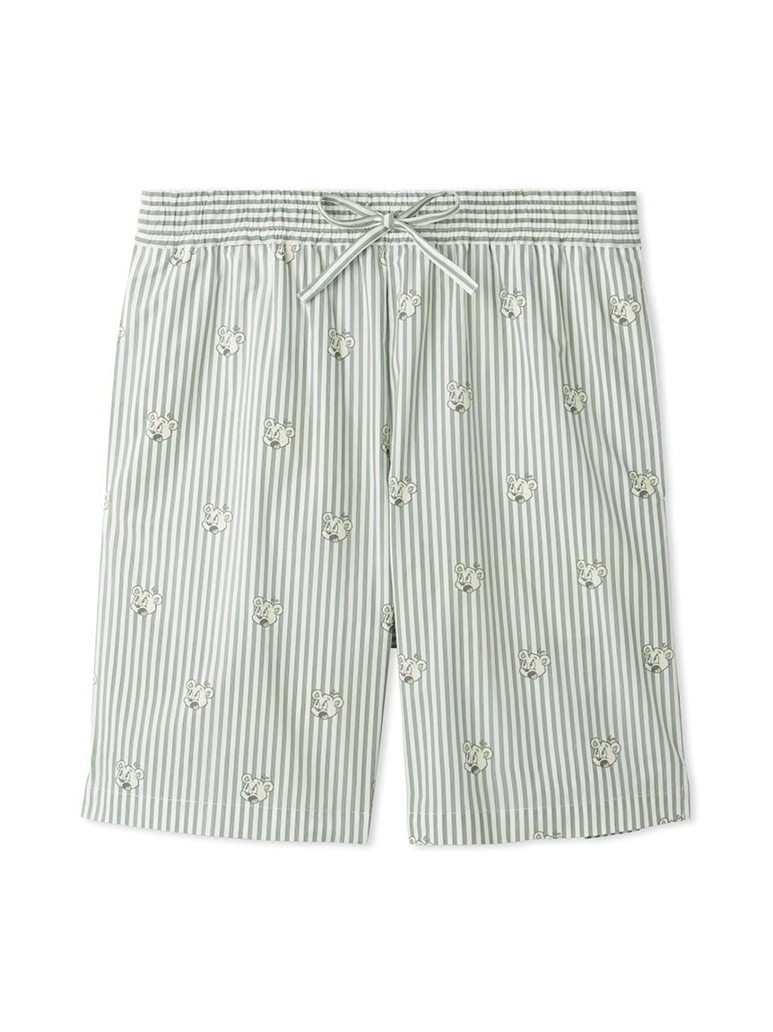 

Gelato Pique KOUSUKE SHIMIZU HOMME Полосатые шорты зелёный