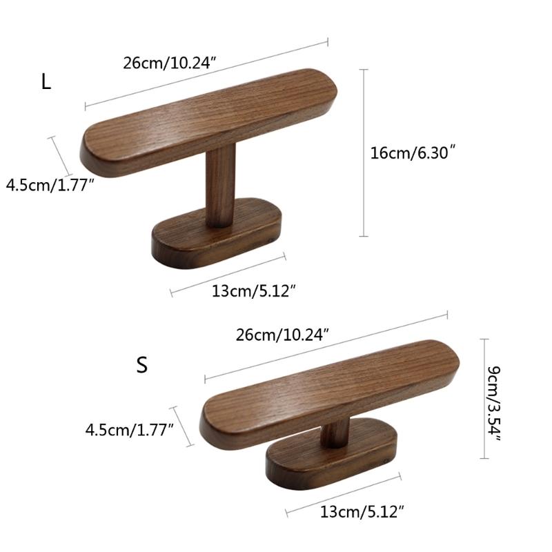 Watch Bracket Wood Watch Storage Rack Table Watch Display Rack Bracelet Necklace Rack Jewelry Organizer-Case For Selling