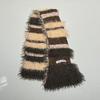 New thickened warm women's high-end fashion knitted wool scarf autumn and winter atmosphere scarf