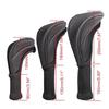 3Pcs Golf for Head Cover for Fairway Woods Driver Hybrids, for w/Interchangeable