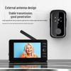 New Wireless Smart Doorbell with Video Intercom, Infrared Night Vision, HD Monitoring, and One-Key Wake-up