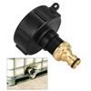 1pc IBC Tote Barrel Faucet - Durable Plastic, Garden Hose Adapter for Watering & Lawn Care