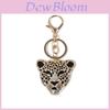 Fashion Leopard Keychain With Zinc Alloy Material For Gifts And Party Decor