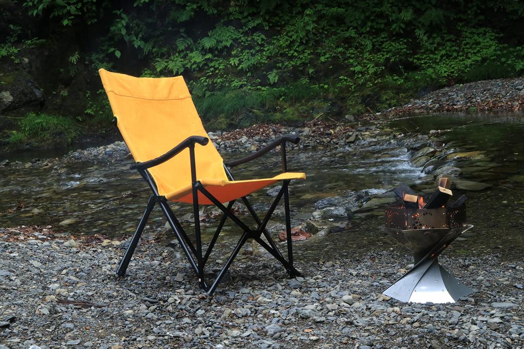 onway New Slim Folding Outdoor Camping Stylish Compact Reclining Lightweight Solo Indoor High Back Central Convergence Chair Folding Chair Telework No