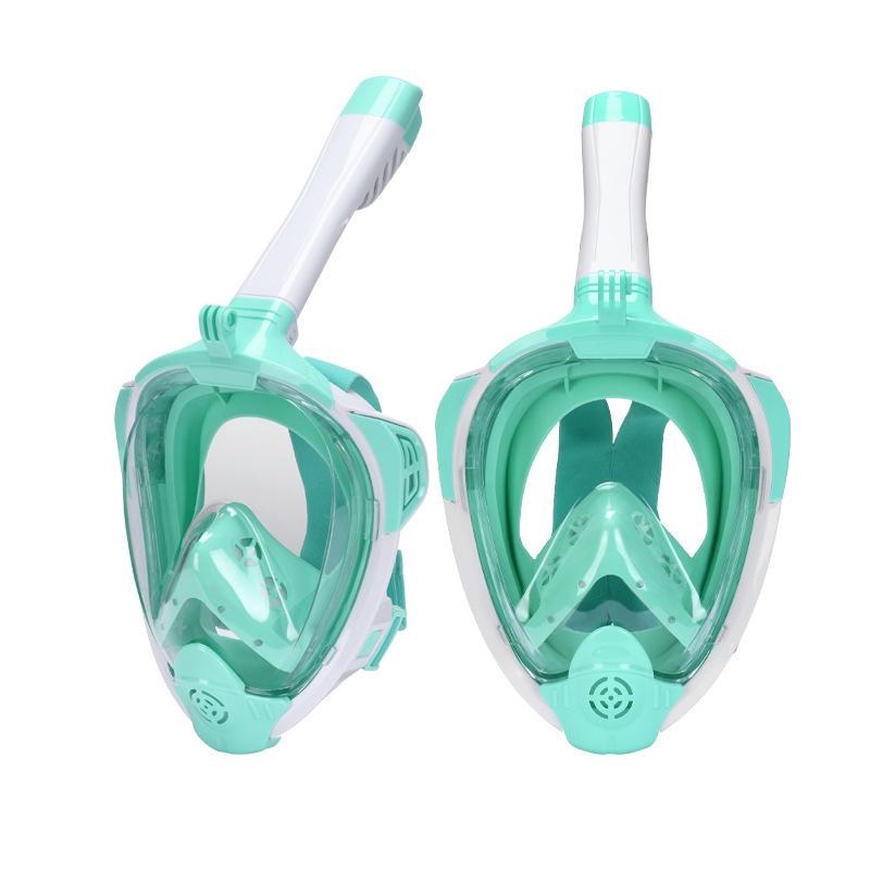 Summer Full Dry Adult Children Diving Mask Snorkeling Set Goggles Silicone Masks