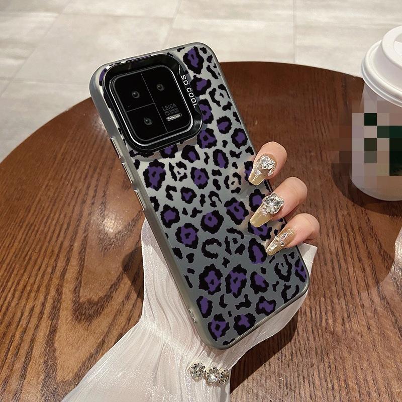 

Черный леопардовый чехол для iPhone 16 Samsung A55 A35 S24 FE Xiaomi Redmi Note 13 Pro 14C Huawei Honor 200 противоударный бампер для телефона с защитой от царапин Honor X7b