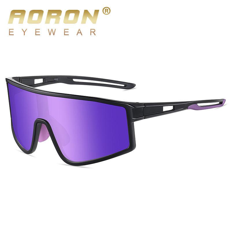 aoron PC Frame Polarized Sunglasses Outdoor Fashion Sport Driving Fishing Glasses UV400 Anti Glare Skiing Goggles