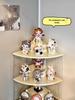 Light Weave Transparent Display Box: Dustproof Garden Pendant & Doll Figure Storage Stand
