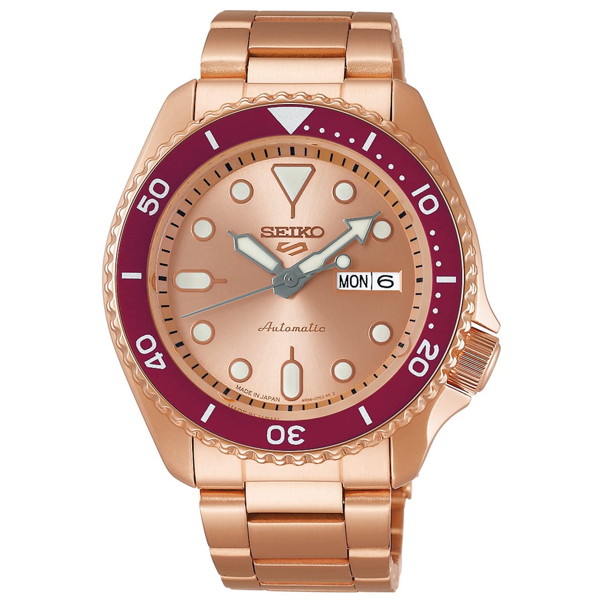 

Наручний годинник Five Sports 55th Anniversary CUSTOMIZE CAMPAIGNII Limited Edition SBSA216 Pink Gold [Seiko Watch] Men s срібний