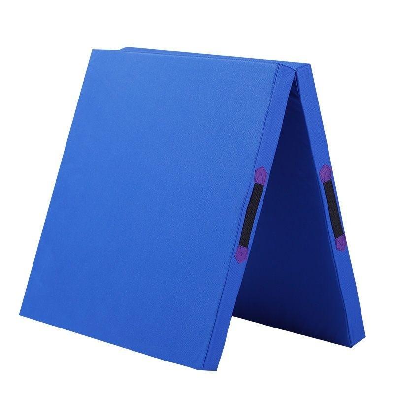 50MM Portable Anti Slip Foam Gymnastic Mat Leather Yoga Gymnastic Tumbling Mattress Gym Mat Foldable Exercise Mat