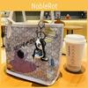 Cute Alloy Electric Car Keychain Creative Backpack Charm Couple Gift