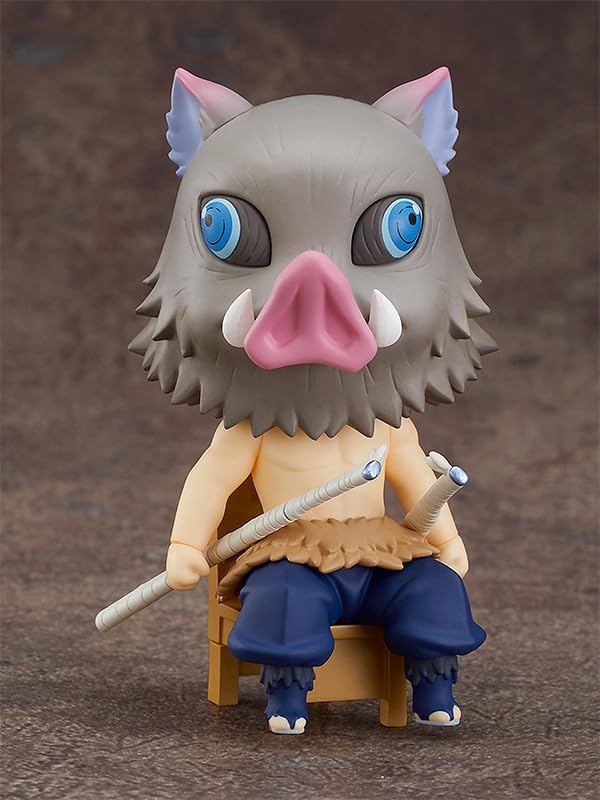 Nendoroid Demon Kimetsu No Yaiba Hashibira Inosuke Plastic Painted Movable Figure Swacchao! Slayer Non-scale