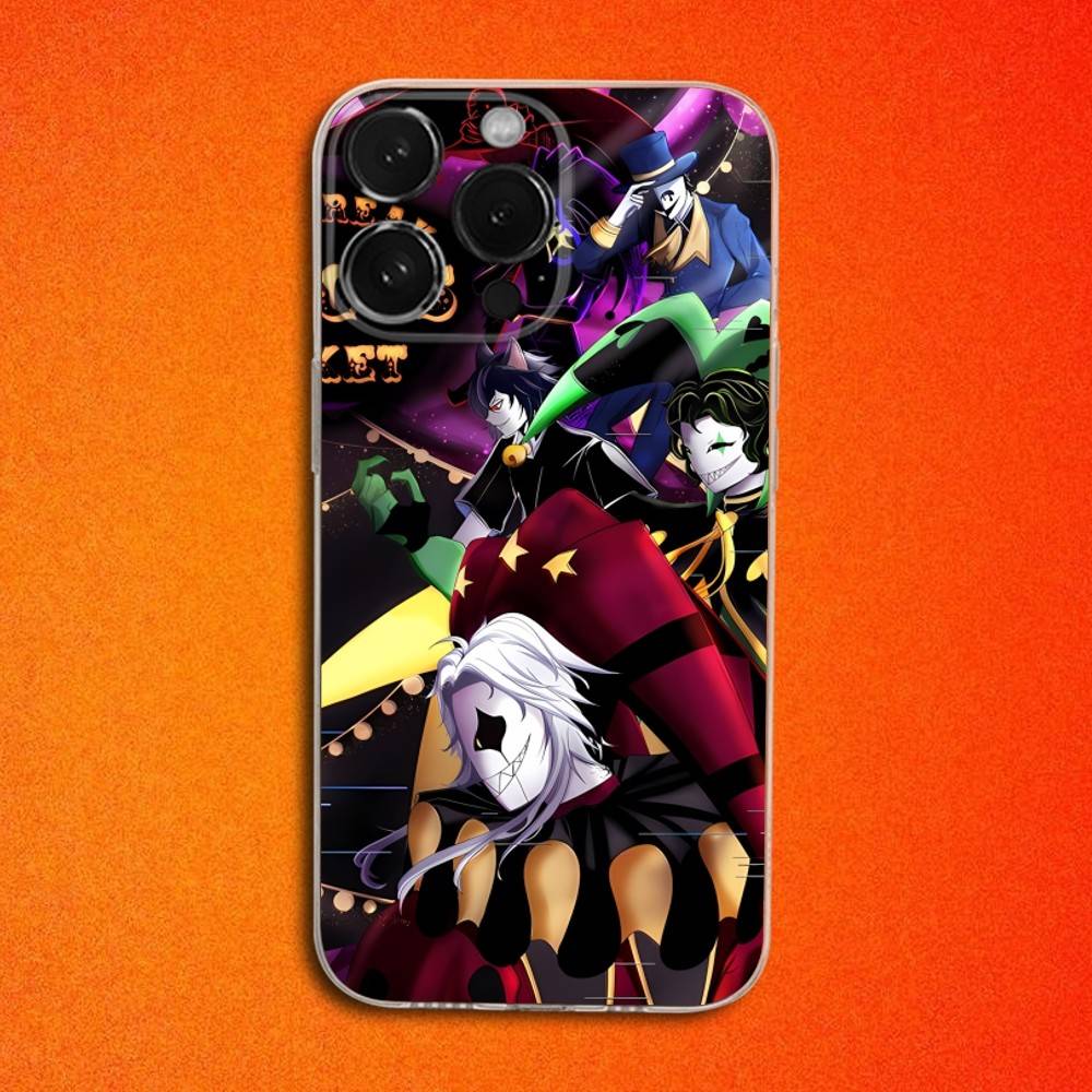 The F-Freak Novel C-Circus Phone Case For iPhone 17,16,15,14,13,12,11,Pro,Max,Plus,E,SE4,Air,Mini Transparent Cover