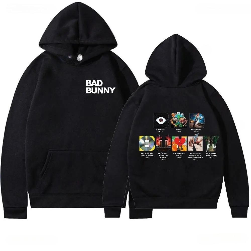 DTMF Bad Bunny Album Hoodie Men Women Oversized Pullover Hoody Winter Hoodie Stylish Long Sleeve Sweatshirts Pullover Tracksuit Female Male Clothing