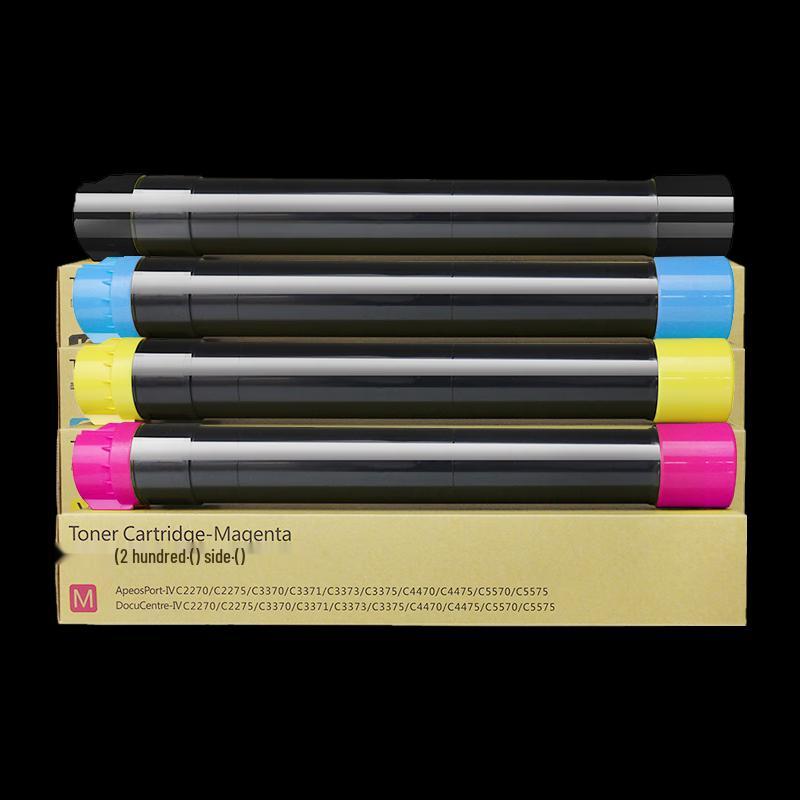 Compatible 4-Color Toner Cartridge Set for Fuji Xerox C8030-C8070 Series