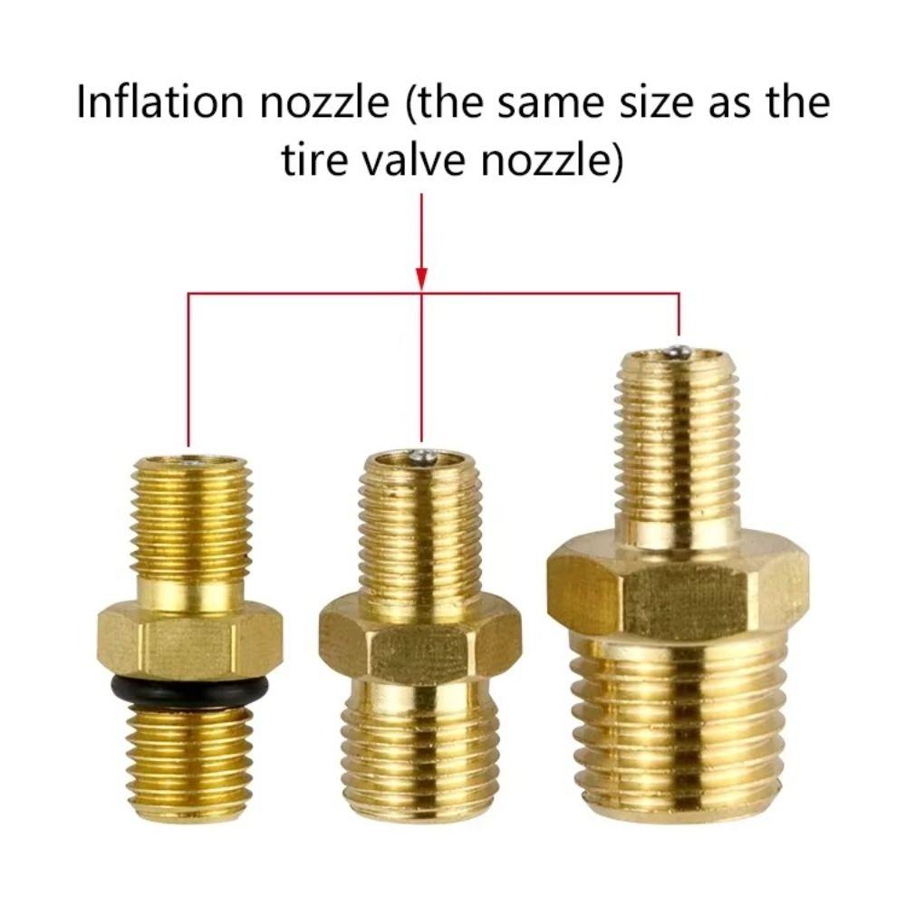 1/8 NPT 1/4 NPT M8x1 Tire Valve Stems With Cap Tank Air Valve Durable Pressure Valve