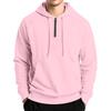 Men's Fleece Hoodie Casual Long Sleeve 1/4 Zipper Pullover Sweatshirts
