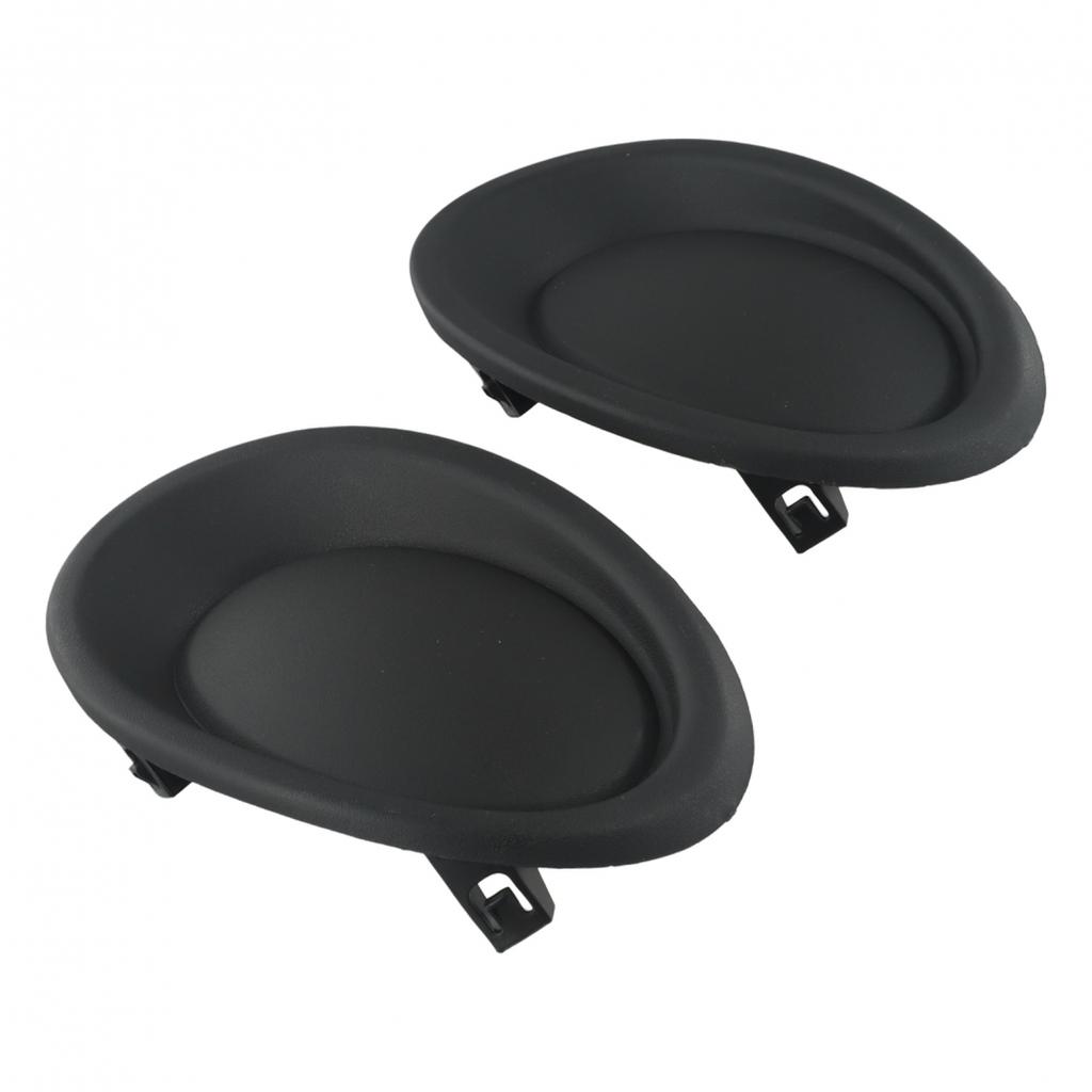 Front Pair Side Fog Light Lamp Covers For Nissan For Rogue Sport 2017-2019