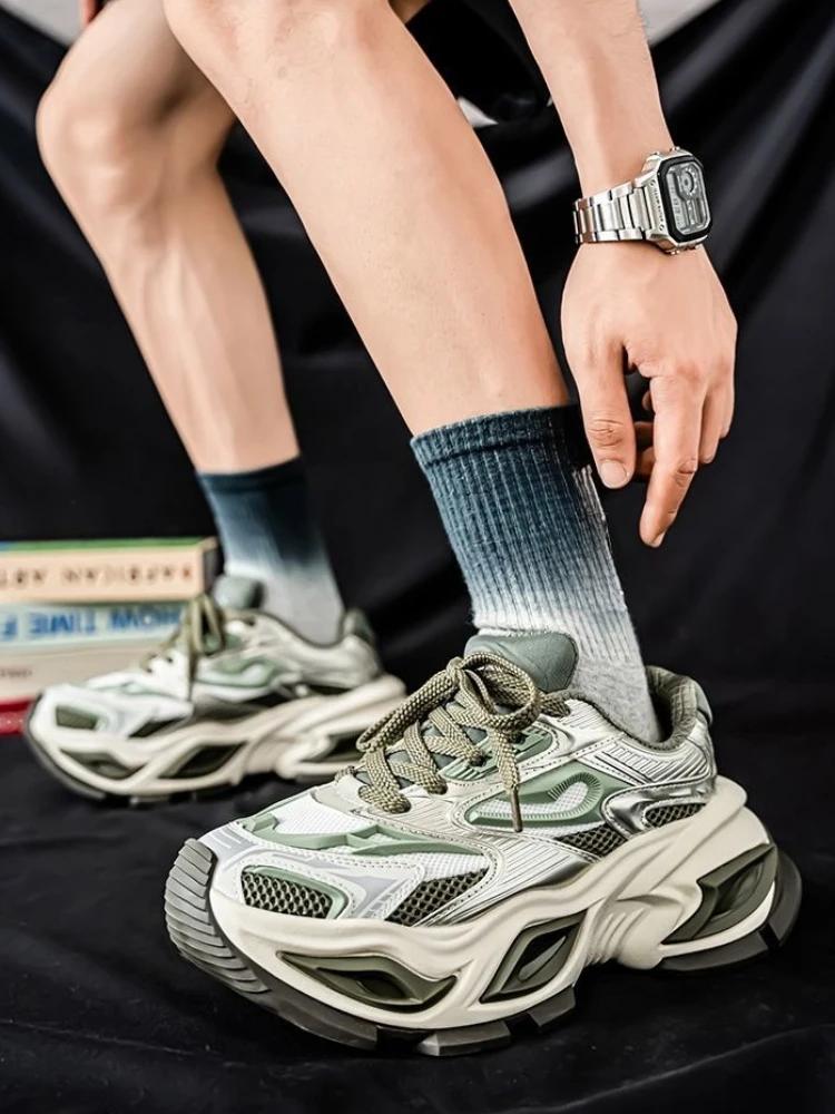 Fashion Breathable Sneaker Outdoor Male Sports Shoes Walking Lightweight Stylish Athletic On Sale Simple Light Gym Men's Casual Sneakers