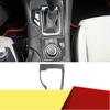 Carbon Fiber Car Gear Head Shift Knob Panel Cover Trim Sticker For Mazda 3 Axela 2014 2015 2016 2017 Accessories-M53K