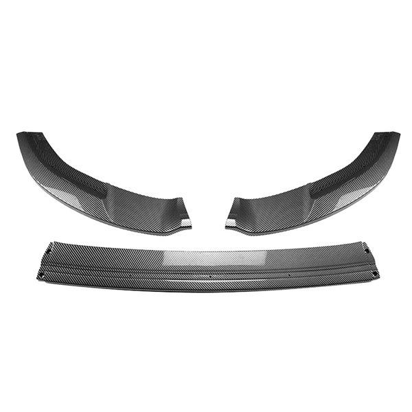 Volkswagen Golf 7 MK7 GTI R R-Line Front Bumper Lip Spoiler Trim Set (3 Pcs)