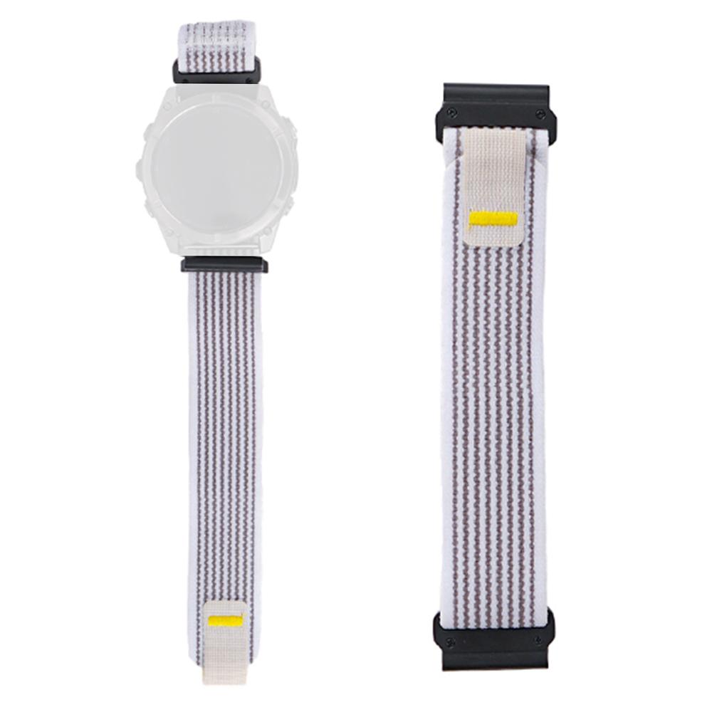 Nylon Strap for Garmin Fenix 8 51mm/Enduro 3/Enduro 2 Magic Tape Loop 26mm Universal Watch Band C