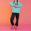 Li Ning Disney/Disney Collaboration, Pixar Lotso Collection, Fleece Lined Loose Fit Pullover Hooded Sweatshirt Women's AWDR760-1