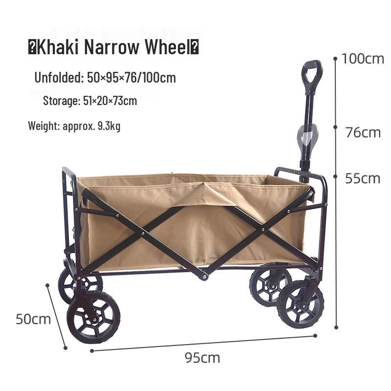 Zushu Outdoor Foldable Camping & Utility Cart