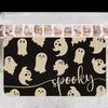 American Style Halloween Welcome Doormat Dirt Resistant Easy To Clean Entryway Rug Holiday Decorative Floor Carpet