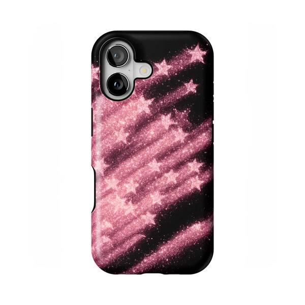 

Clmj Luck Noir Star Phone Case for iPhone 17 16 15 14 13 12 11 Air Pro Max Plus Luxury Magnetic Double-layer Back Cover iPhone 15 Plus